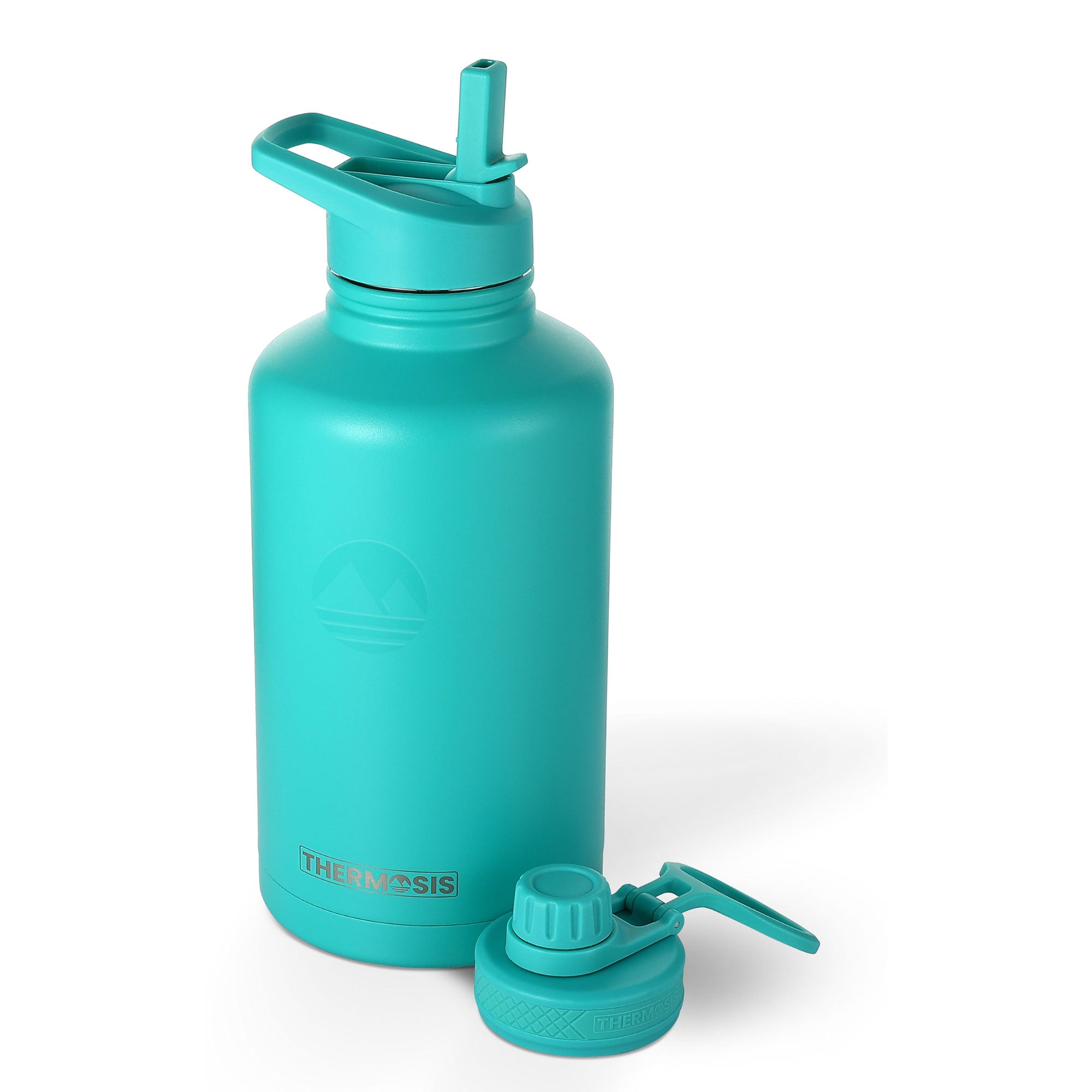 Insulated (64oz) Stainless Steel Water Bottle - Teal