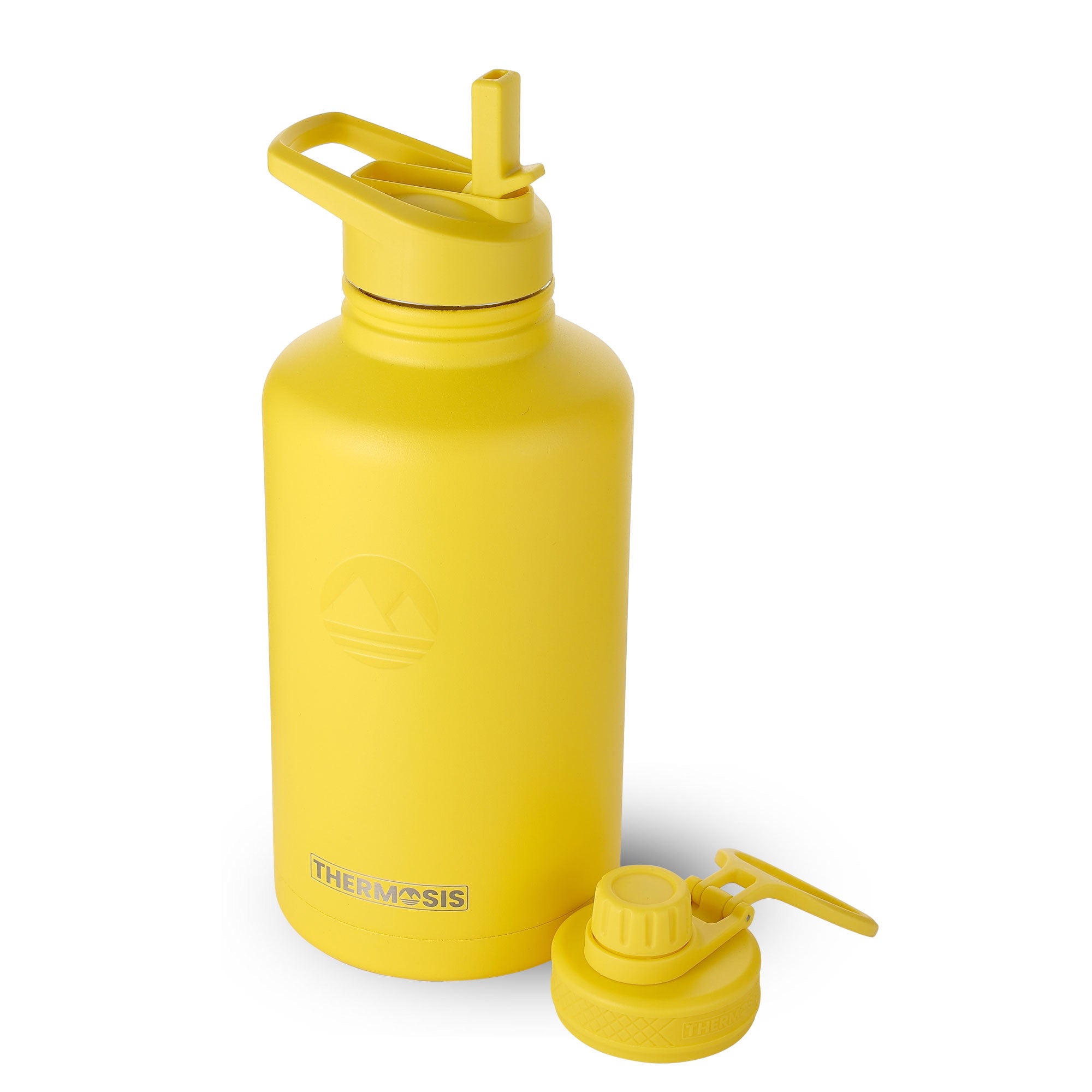 Insulated (64oz) Stainless Steel Water Bottle - Yellow