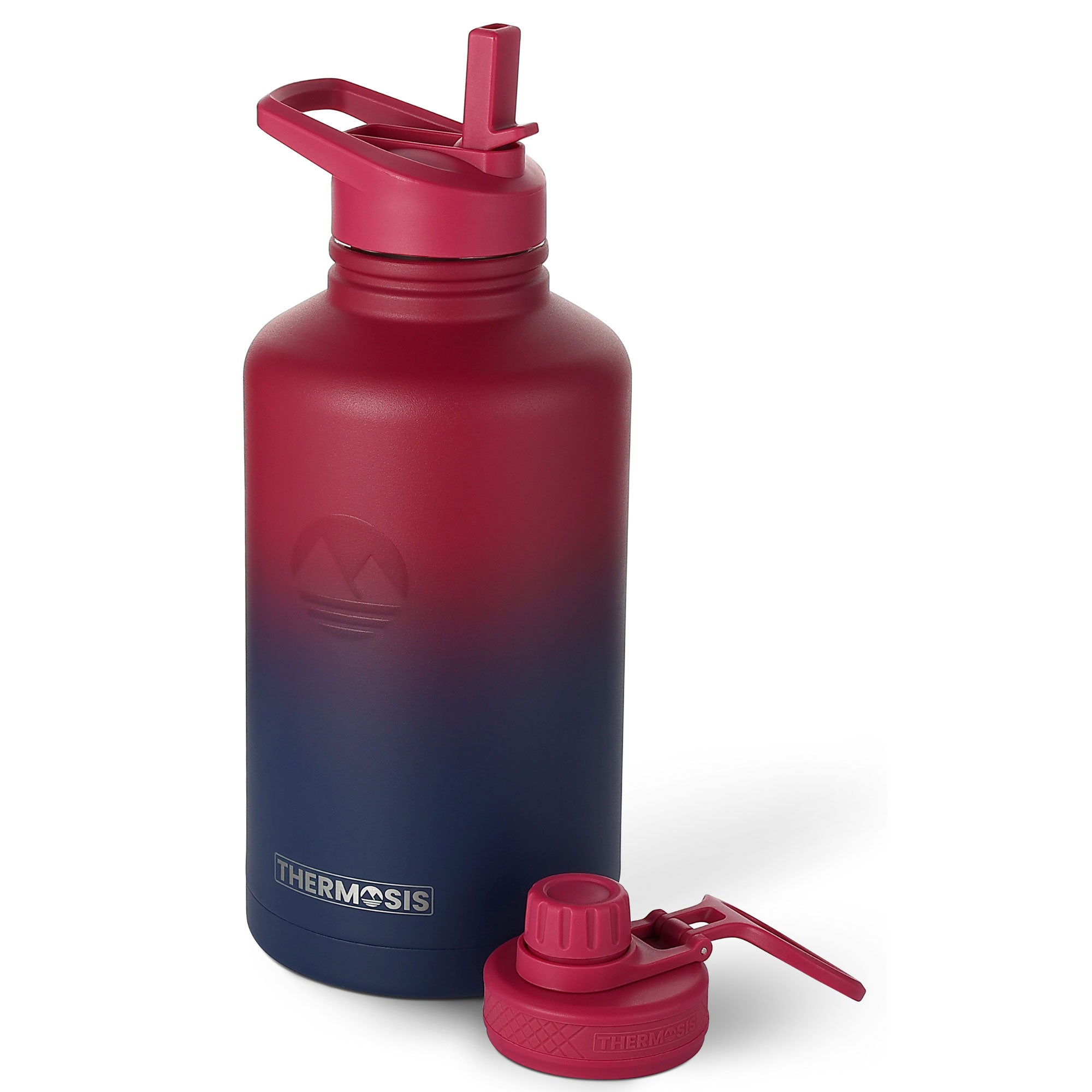 Insulated (64oz) Stainless Steel Water Bottle - Red Fusion