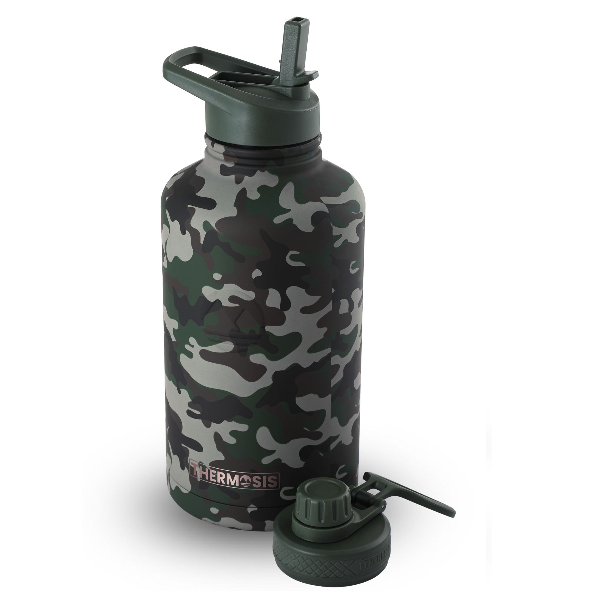 Insulated (64oz) Stainless Steel Water Bottle - Camo