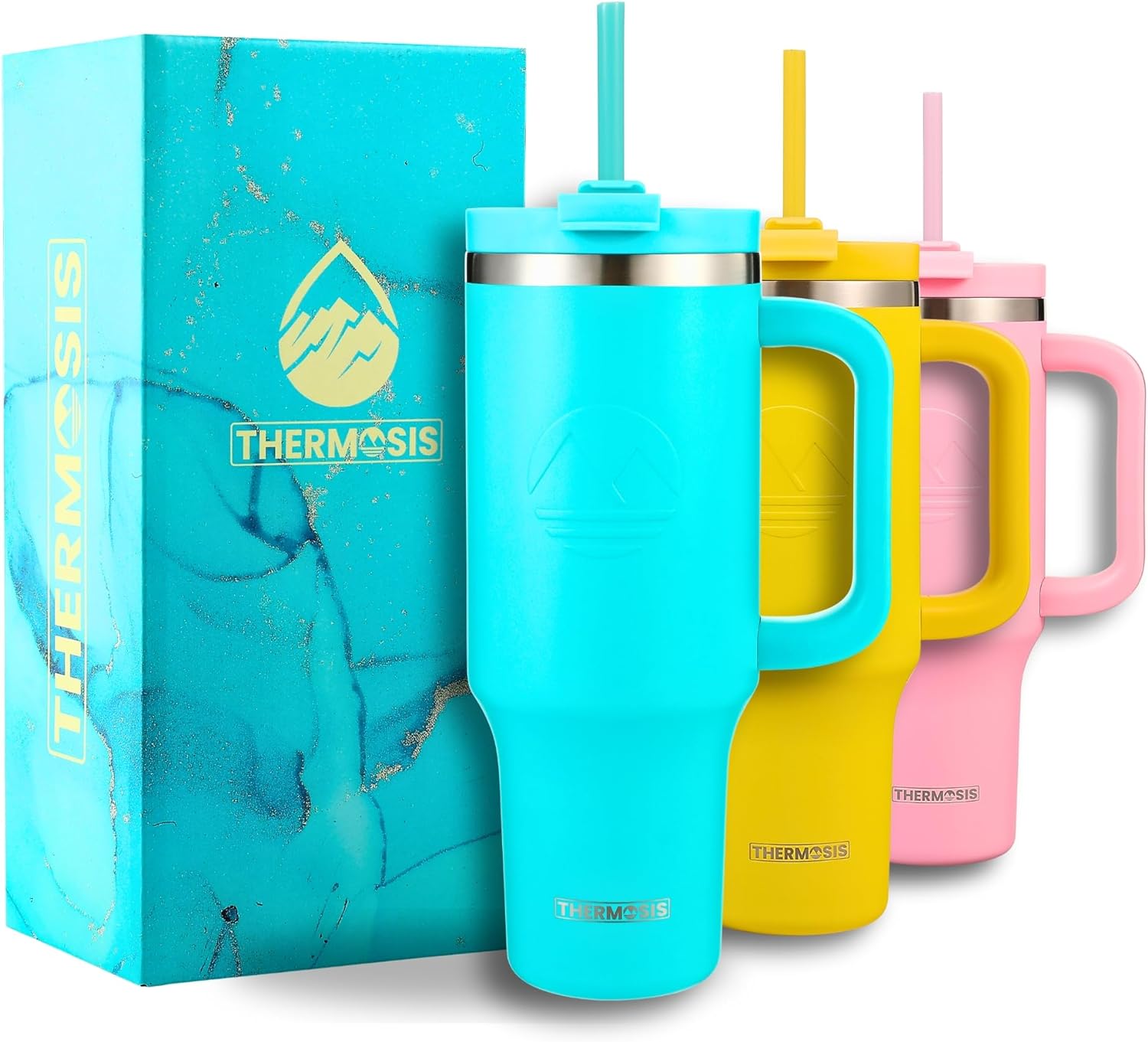 Insulated (40 Oz) Stainless Steel Tumbler - Teal